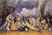 Paul Cezanne The Large Bathers oil painting artist